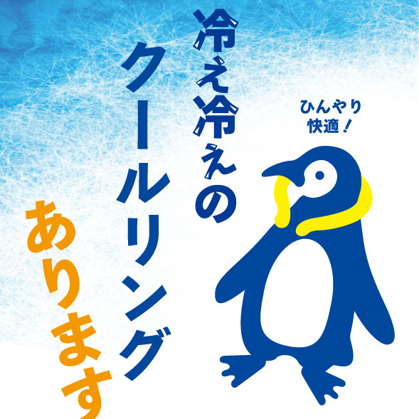 【京都店】冷え冷えのクールリングあります
